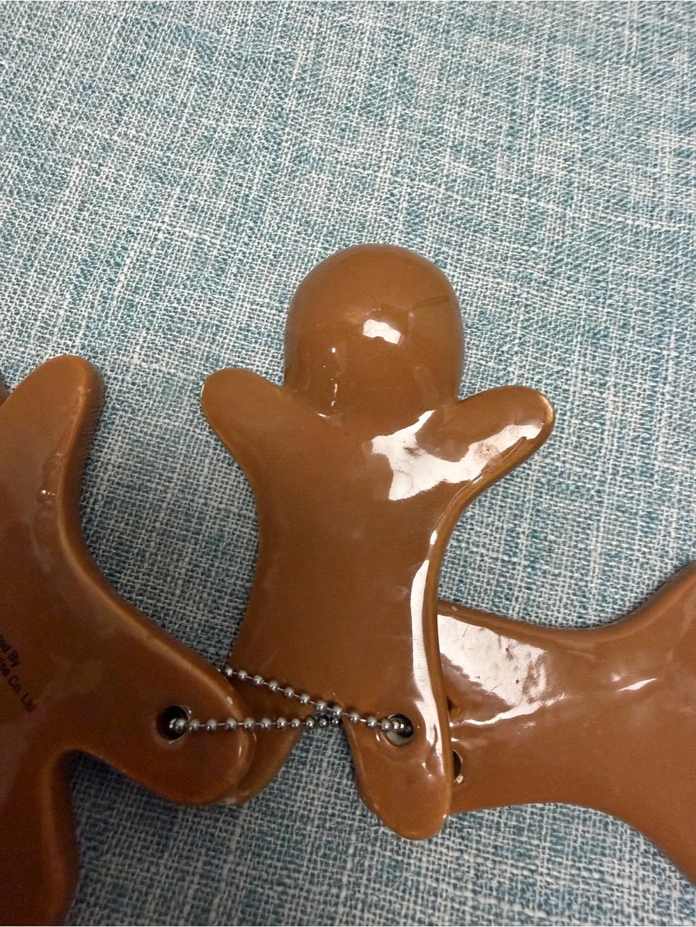 Adorable Gingerbread Man Measuring Spoon Set Ceramic Christmas Kitchen Decor
